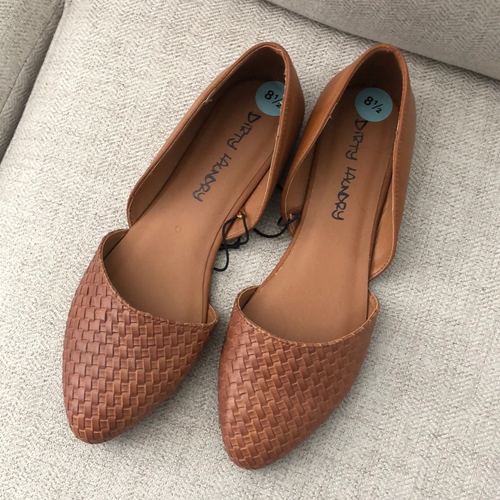 Slide on casual shoes.